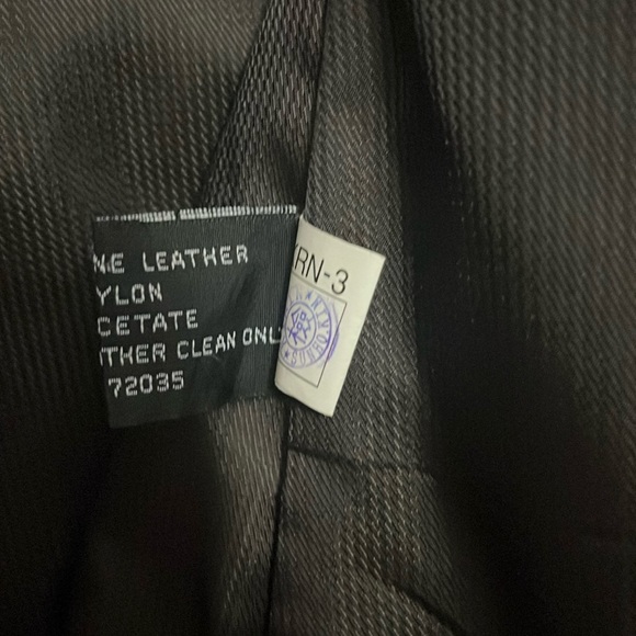 Adler Collection Women's Brown Leather Jacket Coat Medium - Picture 7 of 13